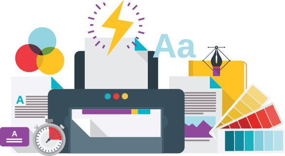 Graphic Design Clipart Printing Service - Digital Printing Clip Art (588x323)