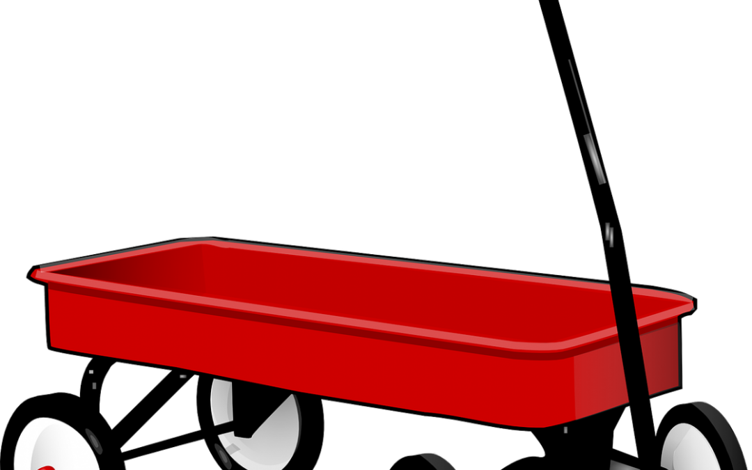 The Little Red Wagon Theory Of Writing - Wagon Png (1080x675)