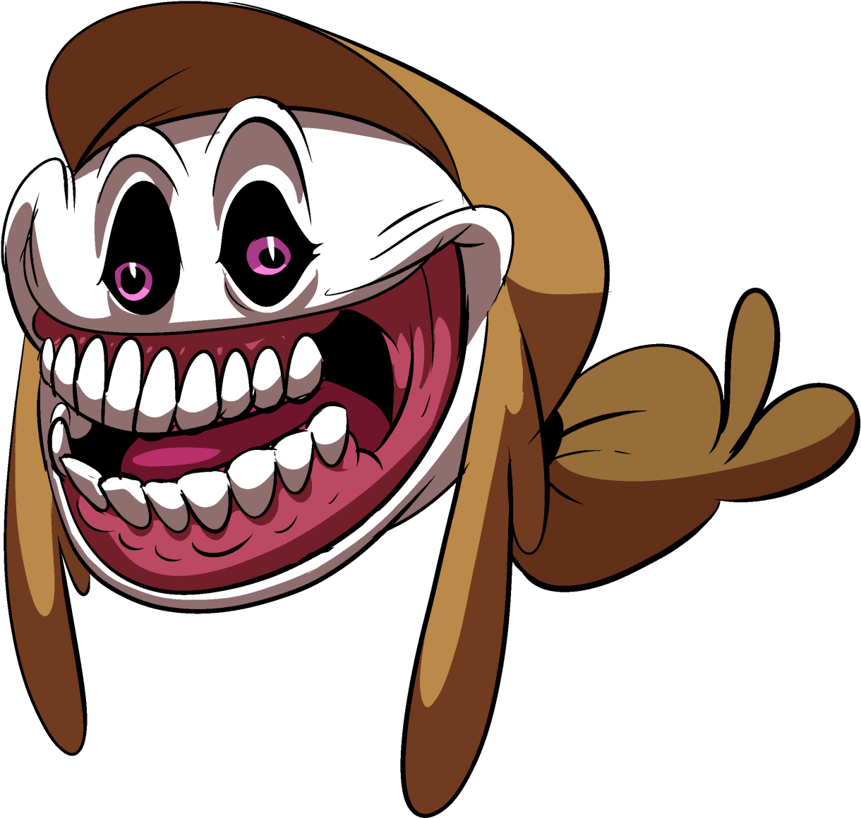 He's Got A Nasty Bite - Cartoon (1280x1229)