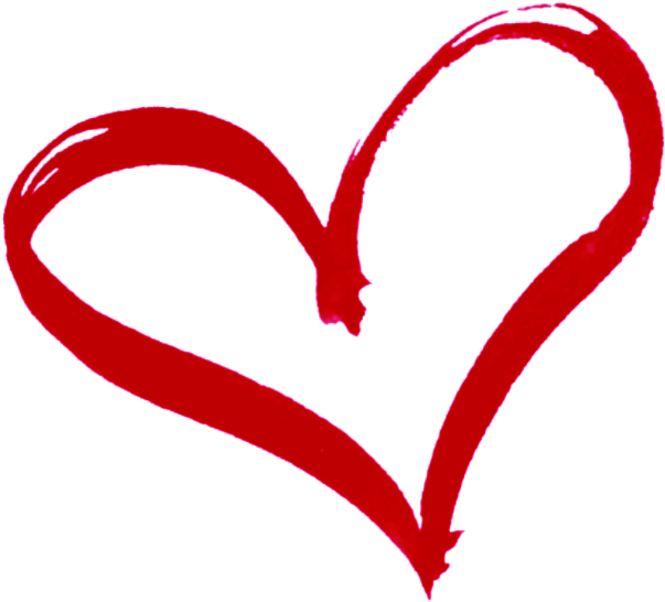 Drawn Heart Outline Png (800x600)