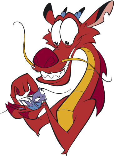 21 Best Mulan Dragon Clipart - Mulan Cricket And Dragon (401x500)