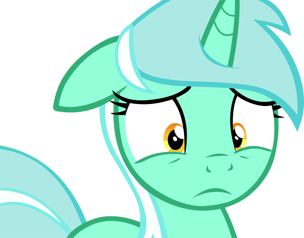 Drip, Lyra Heartstrings, Safe, Simple Background, Slice - Cartoon (1280x1005)