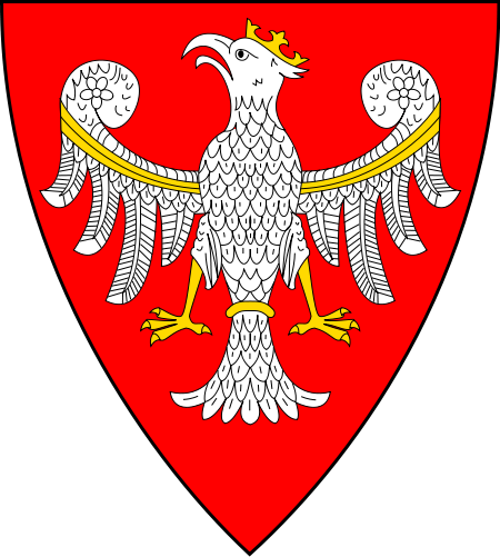 Herb Akrólestwa Polskiego Z Czasów Panowania Króla - Poland (450x501)