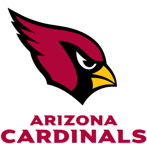 Arizona Cardinals American Football Transparent Png - Rico Industries Arizona Cardinals Static Cling Decal (512x512)