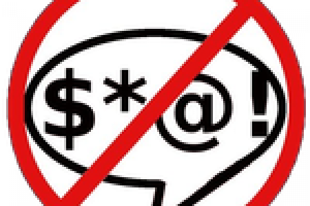 Cussing Clipart Group - Swearing Sign (450x300)