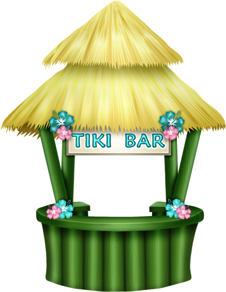 Clipart Images - Topper De Bolo Havaiano Para Imprimir (480x600)