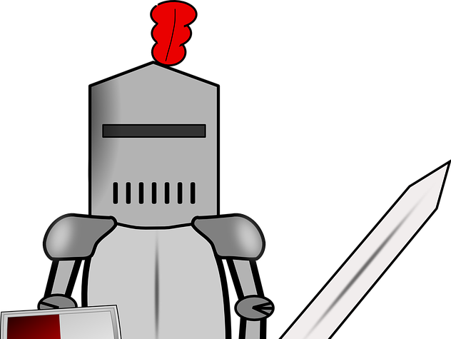 Cover Image - Middle Ages Knights Cartoon (632x475)