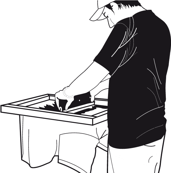 Screen Printing Clip Art - Silk Screen Printing Icon (600x600)