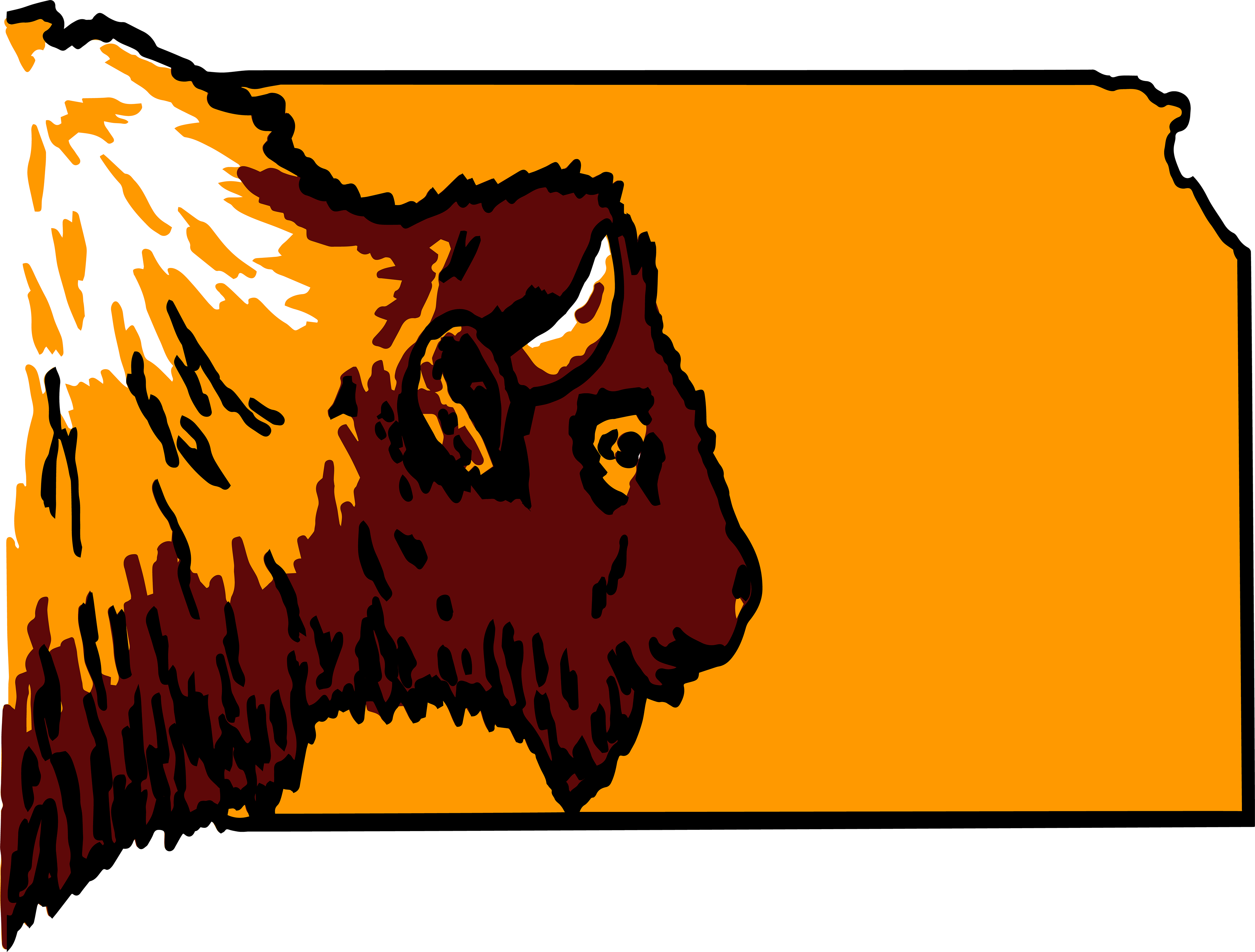 3 Layer Screen Print, Vectorized, And Made Into A T-shirt - 3 Layer Screen Print, Vectorized, And Made Into A T-shirt (3840x2914)