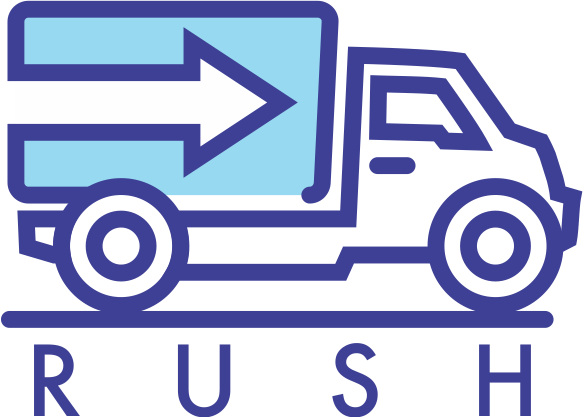 Rush Delivery - Jmh Graphics - Screenprinting, Embroidery & Signs (583x417)