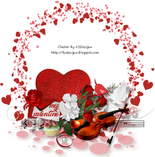 Ftu Cluster - Valentine - اطارات للكتابة عليها (700x700)