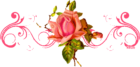 มีไรอยากบอกกรรมการป่ะ - - - One Pink Rose Wall Clock (500x249)