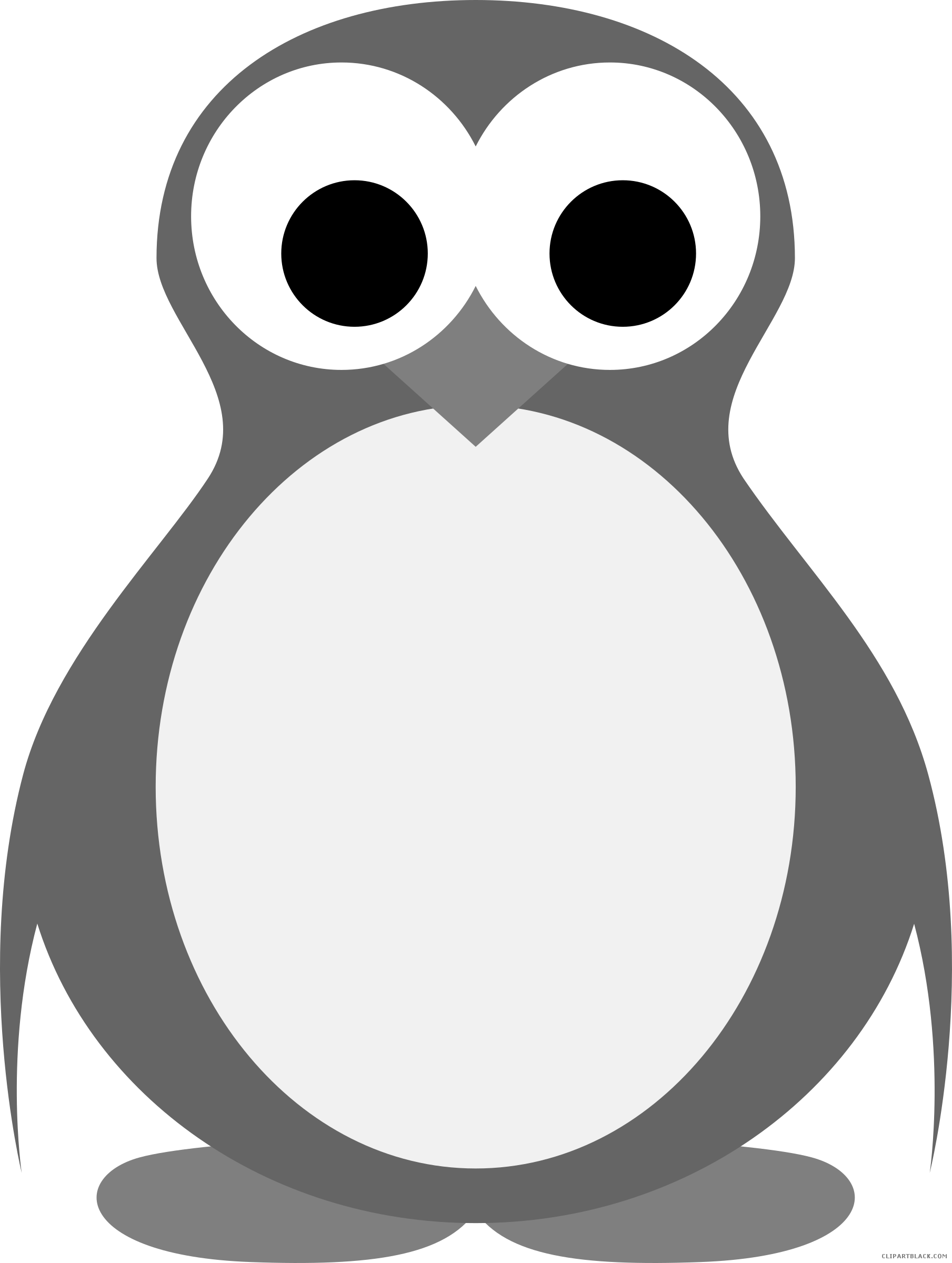 Penguin Animal Free Black White Clipart Images Clipartblack - Penguin (1809x2400)