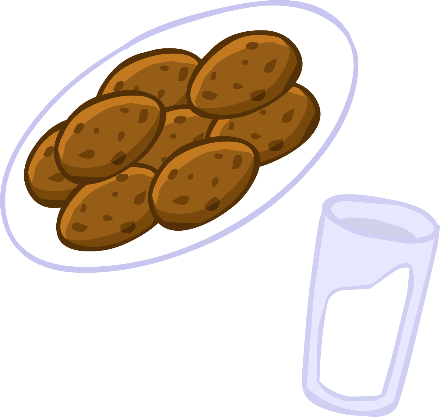 Milk And Cookies - Milk And Cookies Club Penguin (1445x1370)