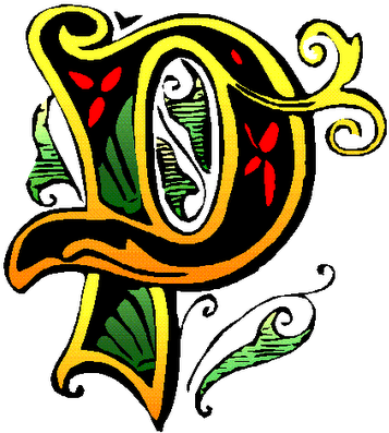The Letter P - Letter P (371x400)