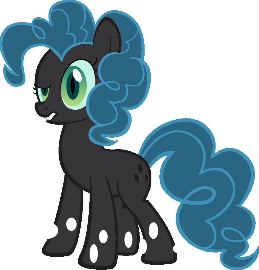 Changeling Pinkie Pie By Coporaptor On Deviantart - Pinkie Pie As A Changeling (876x912)