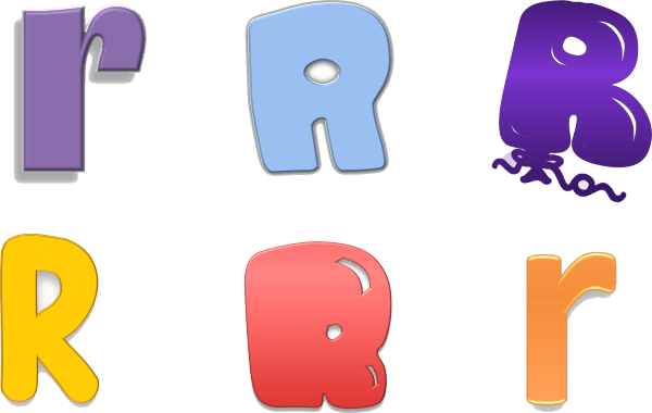 Bubble Letter S - R (600x380)