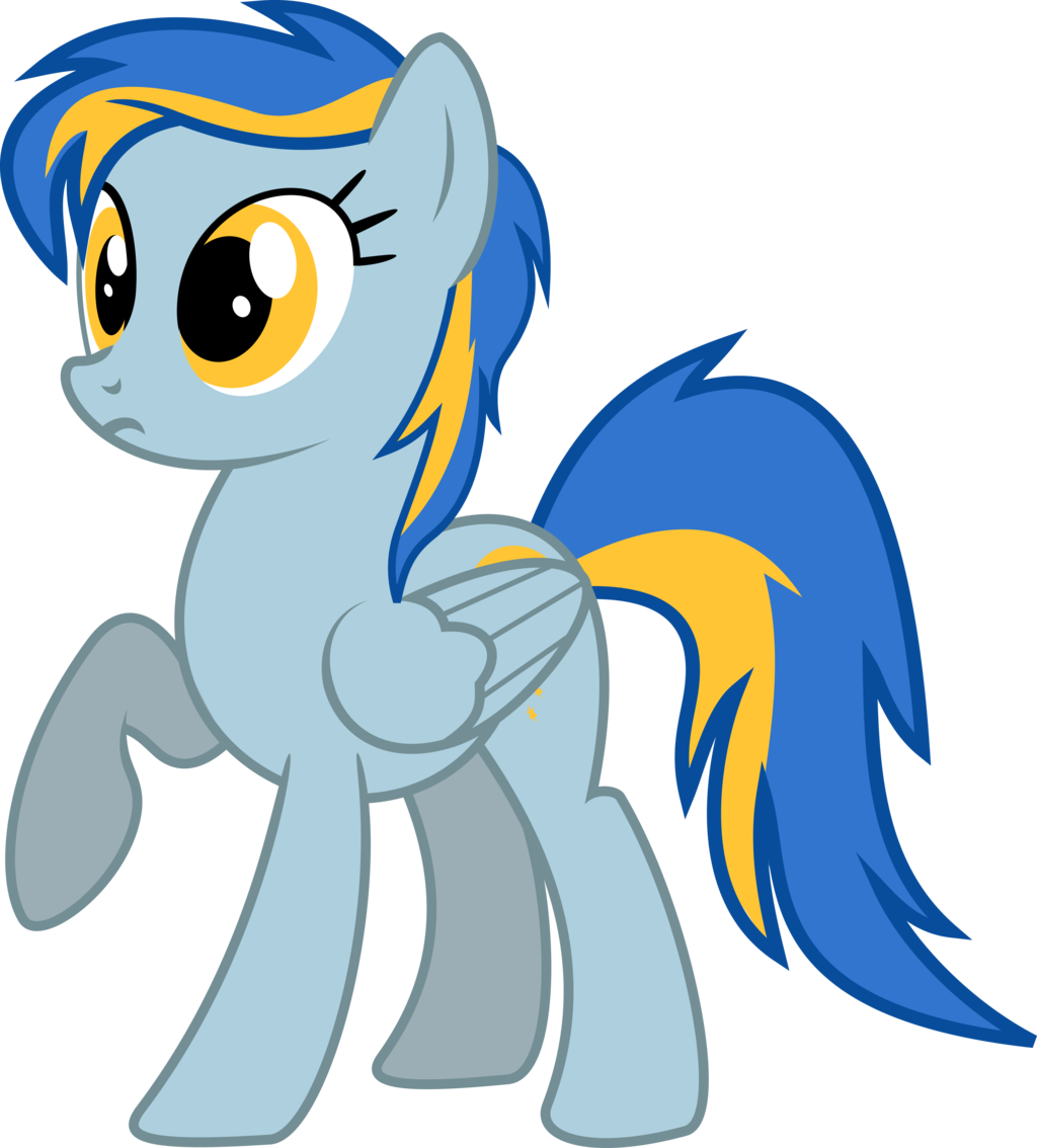 Rainbow Dash Pinkie Pie Rarity Pony Horse - Mane (1024x1134)