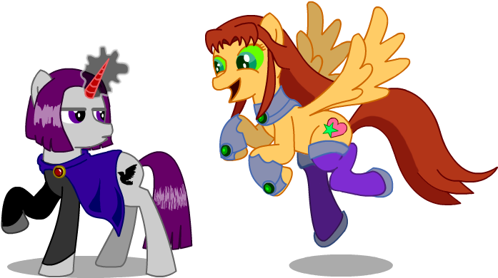 Will Rp Cartoon An Comic Continuity Raven, But Is More - Raven Teen Titans Pony (721x397)