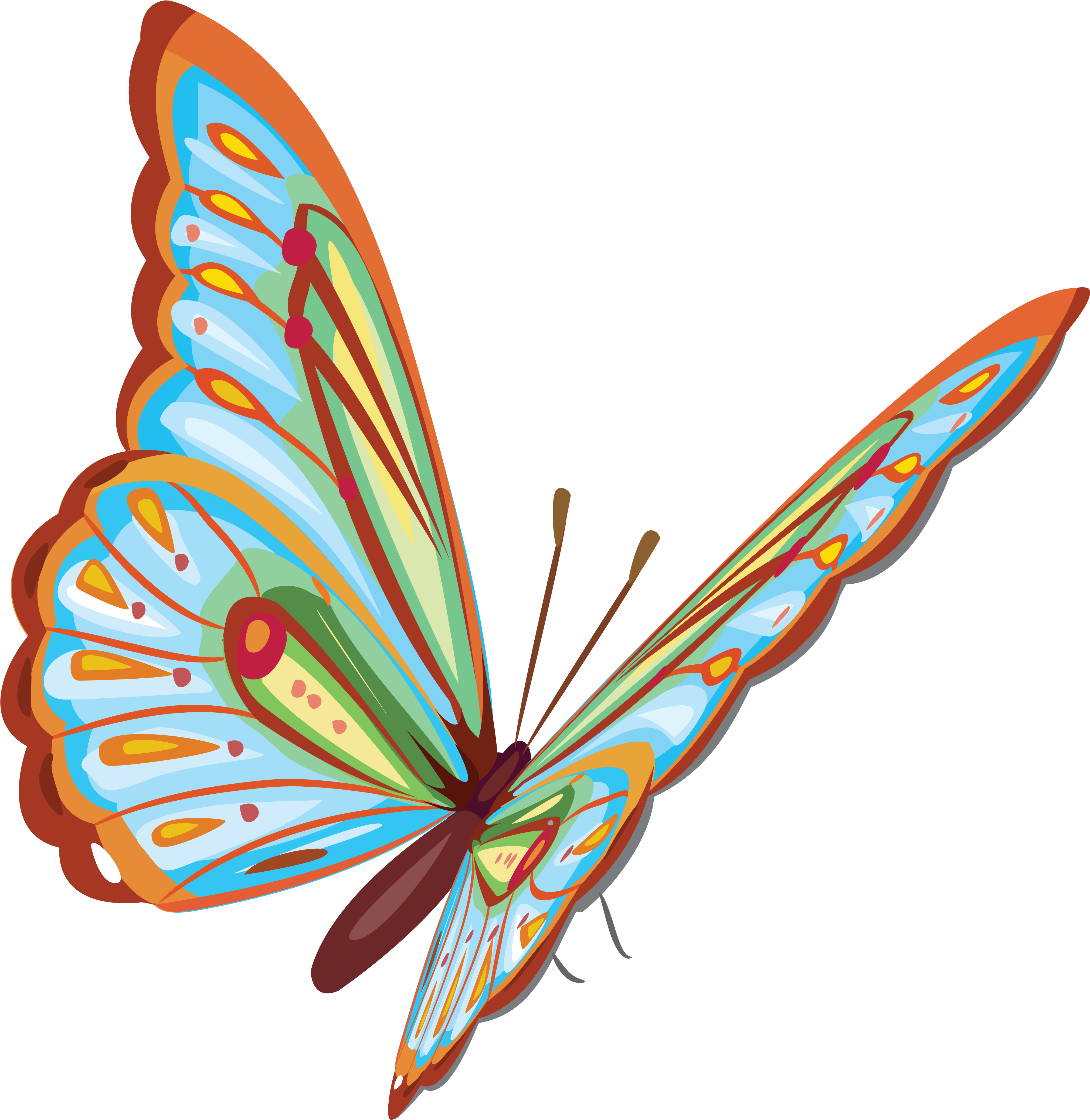 Бабочка - Happy 16th Birthday Wishes (4154x4225)