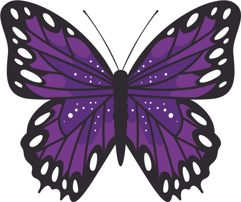 Бабочка - Cafepress Chiari Awareness Zipper-fly Everyday Pillow (800x800)