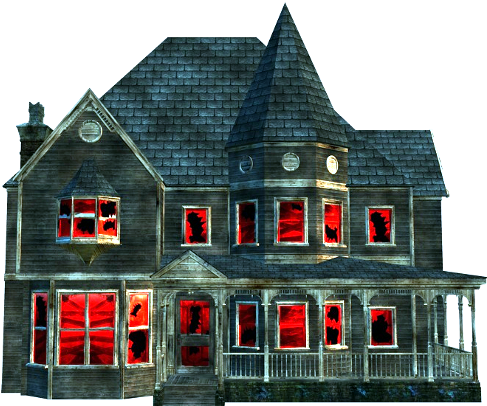 Haunted House - Haunted House Png Hd (500x500)
