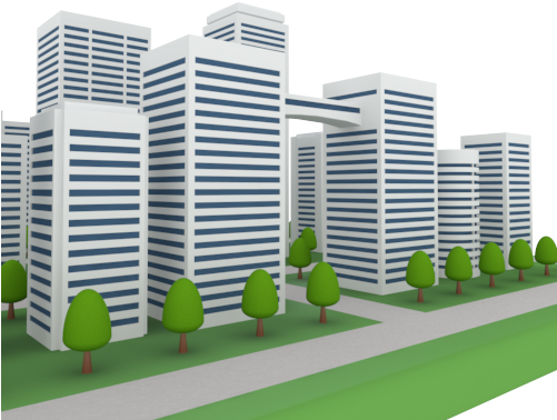 Building Png - Building Images Clip Art (500x450)