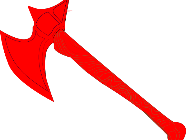 Axe Clipart Red - Clip Art (640x480)
