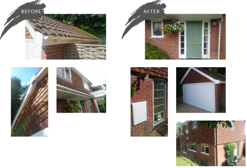 Prepare And Gloss Weathered Front Porch, Front Door - Roof (788x538)