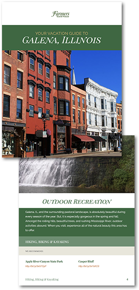 There Is Never A Shortage Of Things To Do In Galena, - Flyer (300x595)