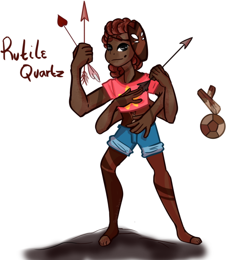 Steven Universe Fusion Rutile Quartz By Paradise Of - Cartoon (822x971)