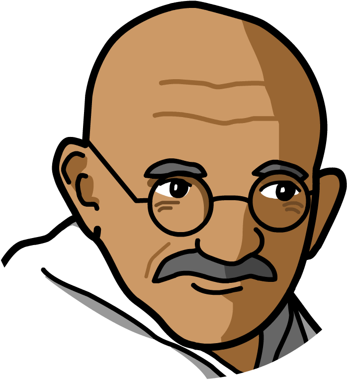 Mahatma Gandhi Brainpop (880x880)