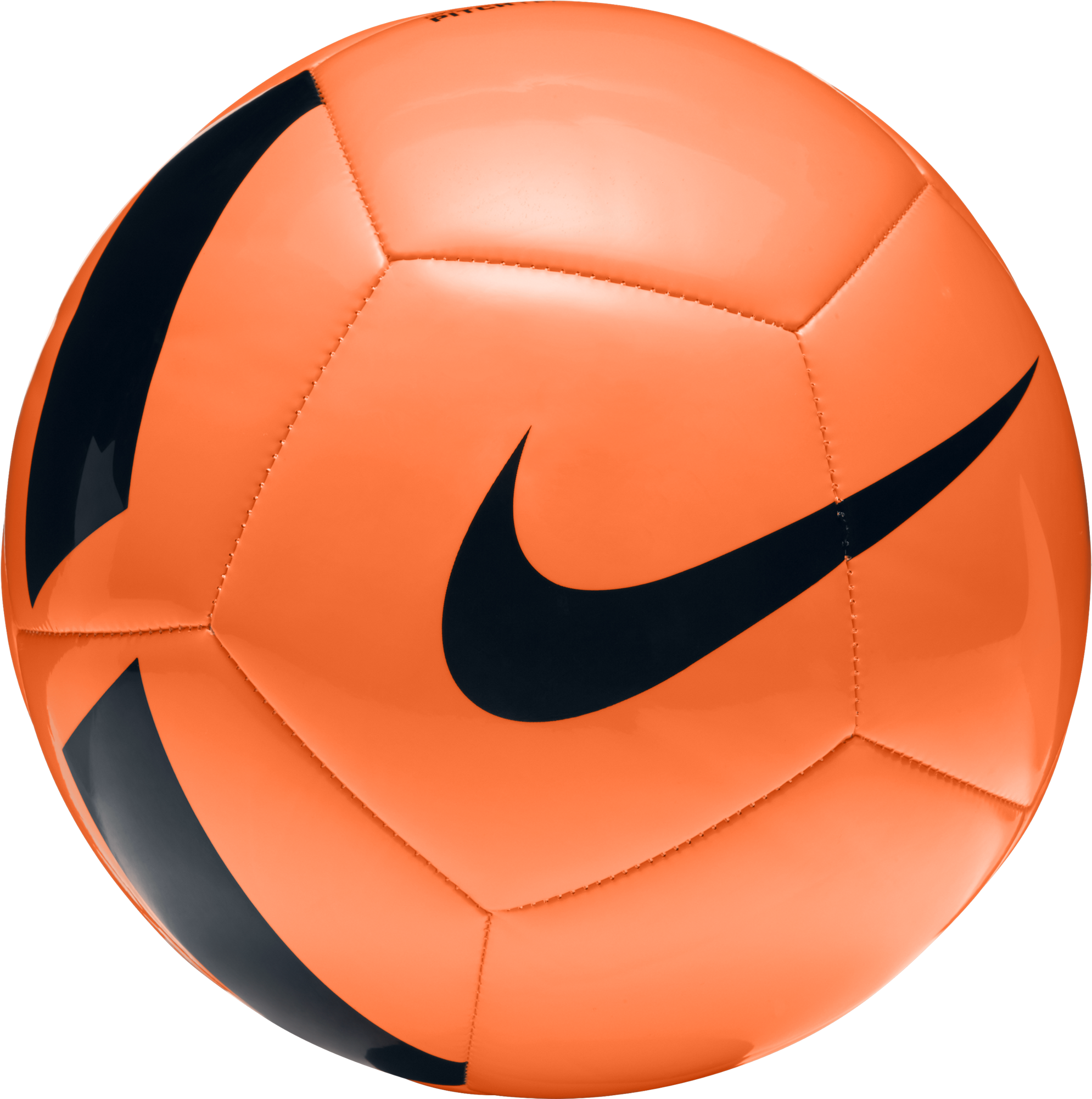 Unisex Nike Pitch Team Football - Orange Nike Soccer Ball (2000x2000)