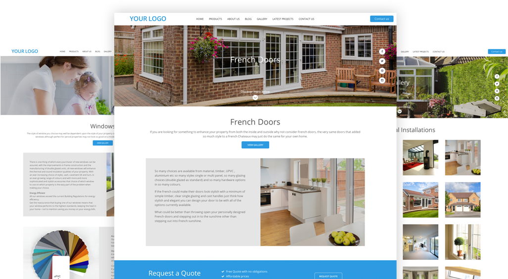 The Husdon Theme Is Packed With Stunning Photographs - House (1150x587)