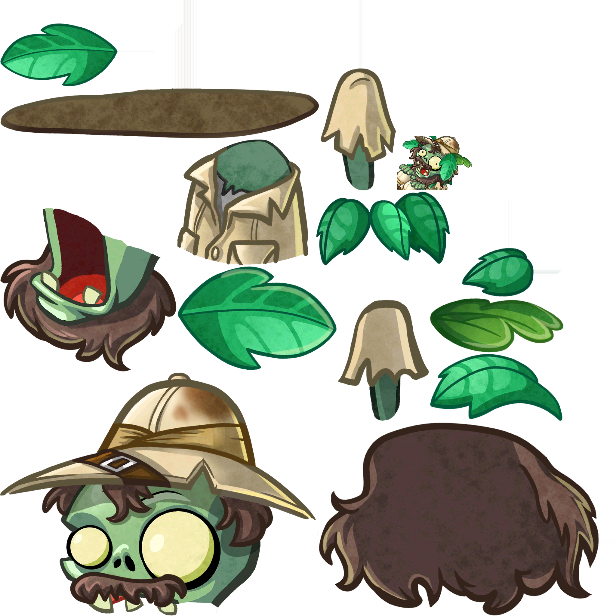 Jungle Drummer Textures 1 - Jungle Drummer Textures 1 (2048x2048)