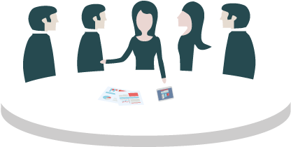 Women On Boards - Cartoon (426x499)
