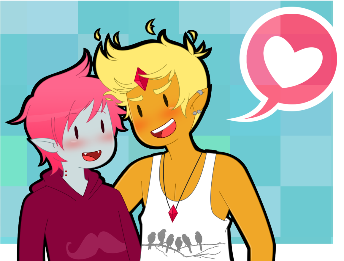 Mintz Abadeer And Prince Candlelight By Lordlycupcake - Prince Flame X Finn (1280x934)