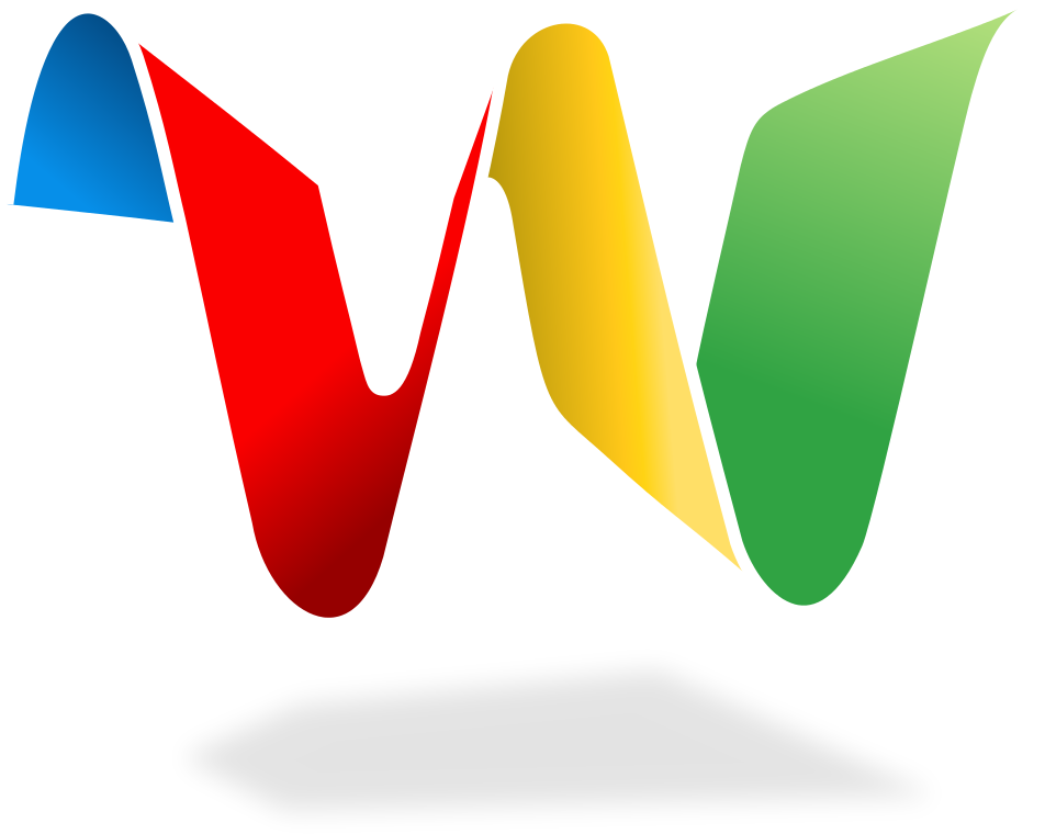 Googlewave Svg Rh Si Wikipedia Org Blue Red Yellow - Google Wave (954x768)