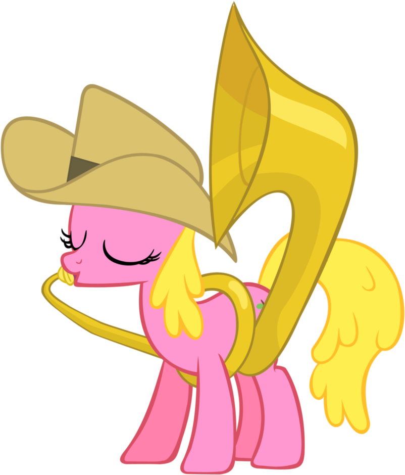 Cowgirl Cherry Sousaphone By Ironfruit - Cartoon (838x954)