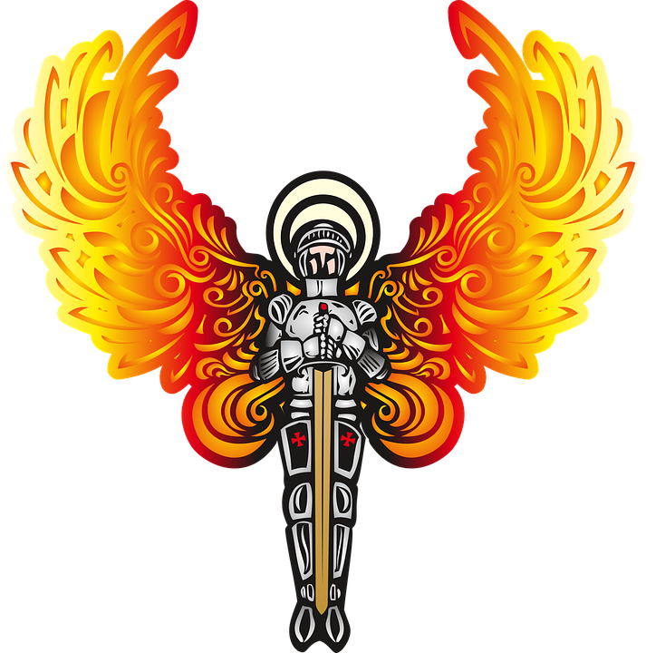 Angel, Wings, Character, No Background, Halo, Male - Cool Egyptian God Images No Backgrounds (713x720)