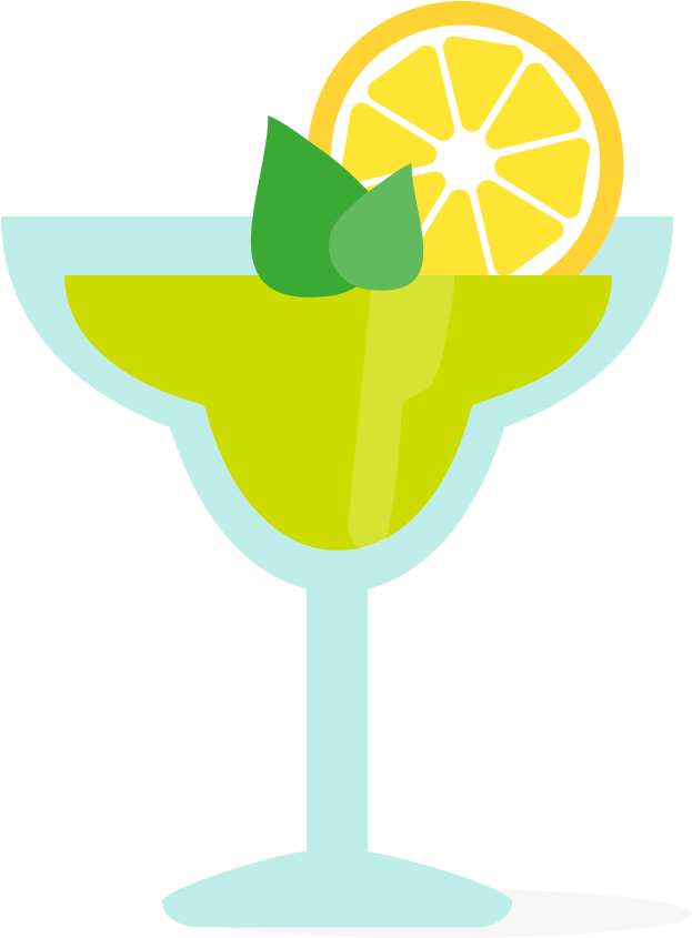Cocktail Garnish Red Drink Green Cup - Emblem (1600x1600)