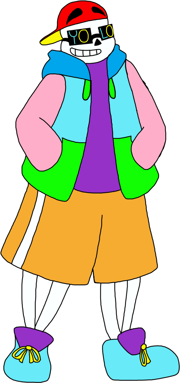 28 Collection Of Fresh Sans Drawing - De Fresh Sans (1024x1408)