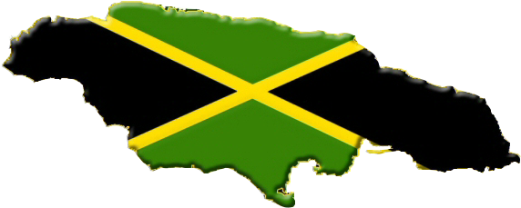 Educate Its Members, Its Friends And The World At Large - Jamaican Map And Flag (572x229)