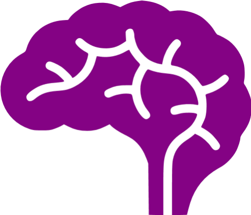 Brain Clipart Purple - Brain Icon Gif (512x512)