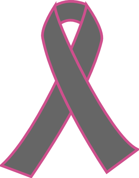 Disease Awareness Ribbon Clip Art - Multiple Myeloma Cancer Ribbon (468x599)