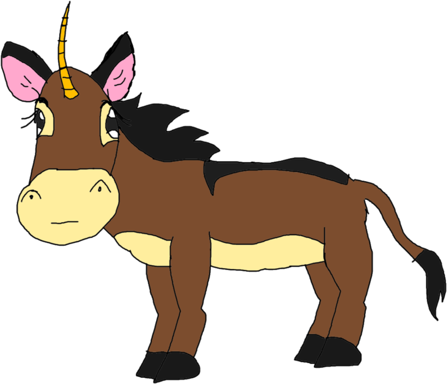 Donkeycorn By Kallytoonsstudios Donkeycorn By Kallytoonsstudios - Cartoon (958x834)