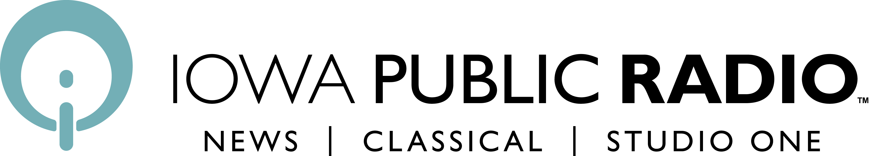 Iowa Public Radio Logo - Iowa Public Radio Logo (3659x658)