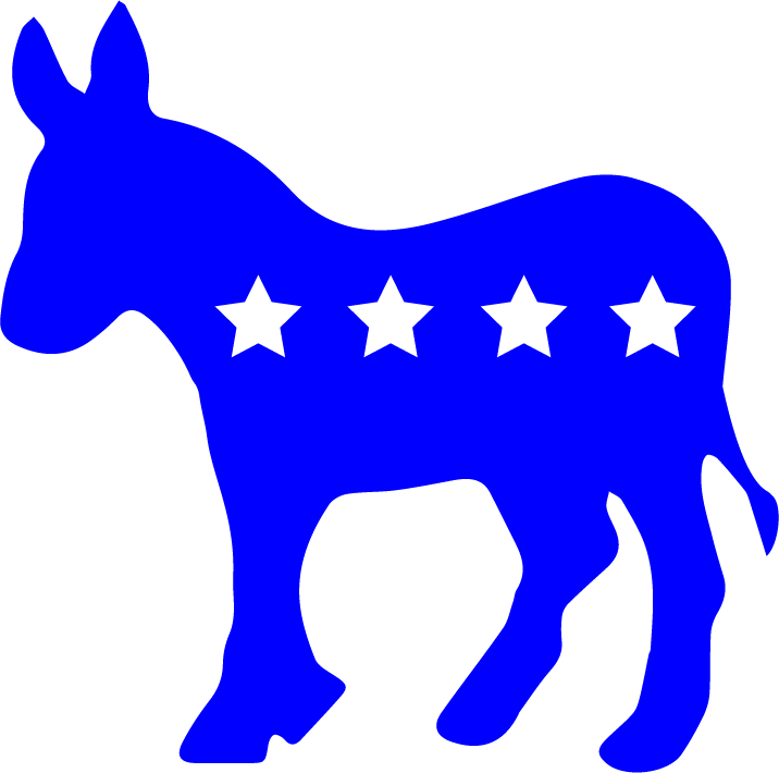 Dnc Logo - Democratic Party Logo Png (716x710)
