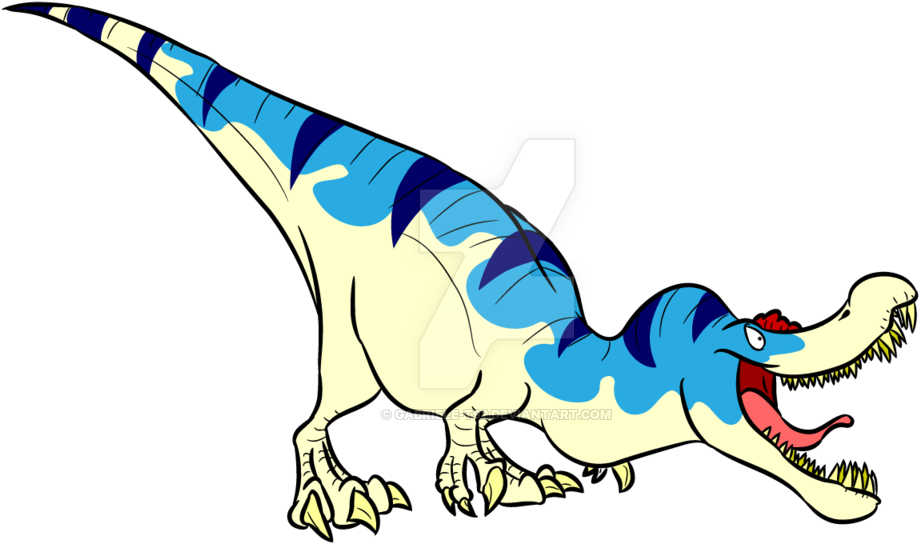 Dino A Thon - Baronyxdinosaur Cartoon (1024x576)