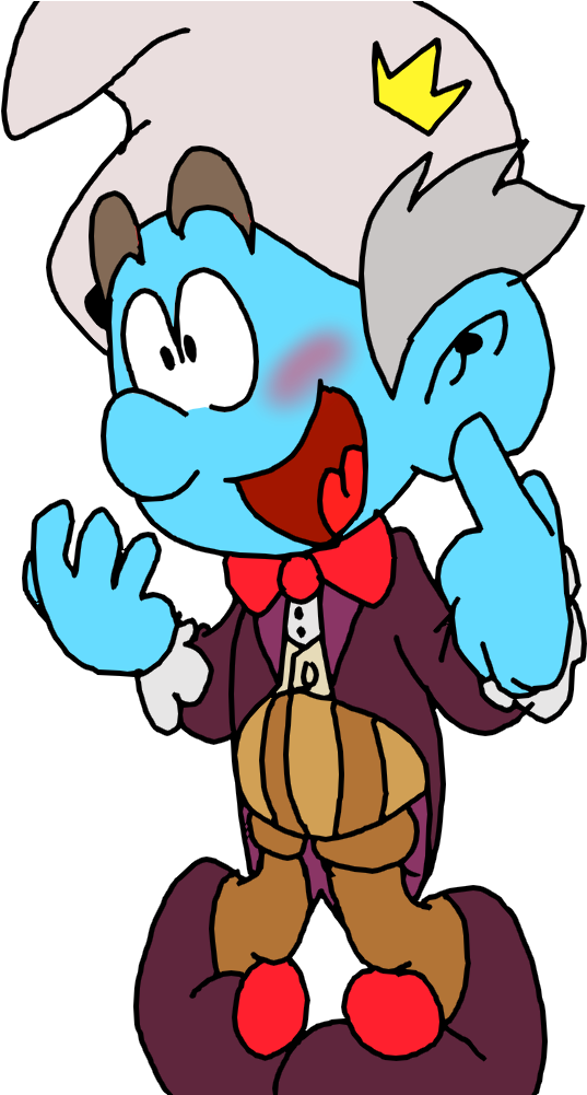 Candy Smurf By Tairusuku - Cartoon (800x1000)